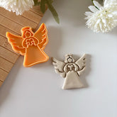 Angel with a Heart Cookie Cutter